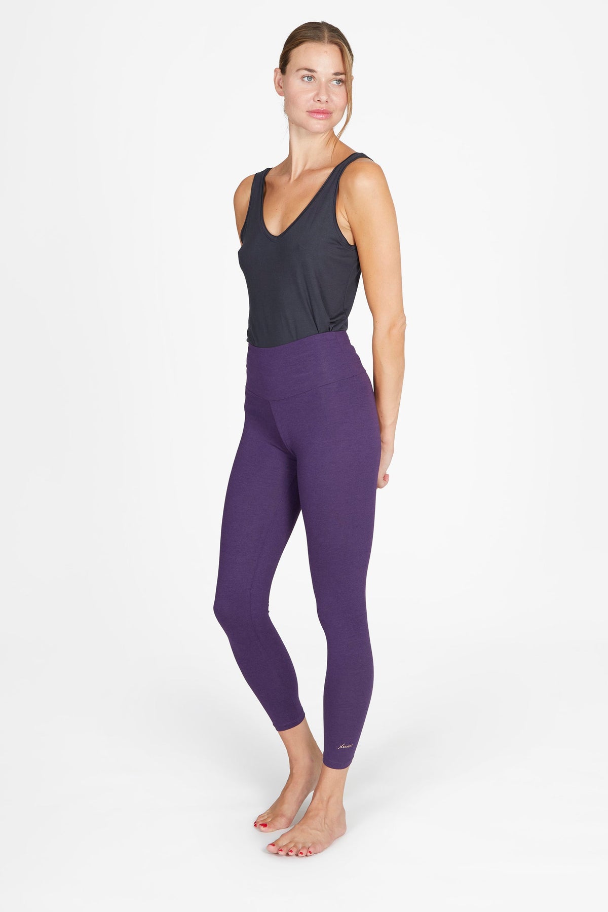 Love Leggings plum
