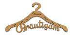 Kleiderbügel "Braut & Bräutigam" mit Gravur Namma Markt