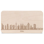 Frühstücksbrettchen Skyline Köln