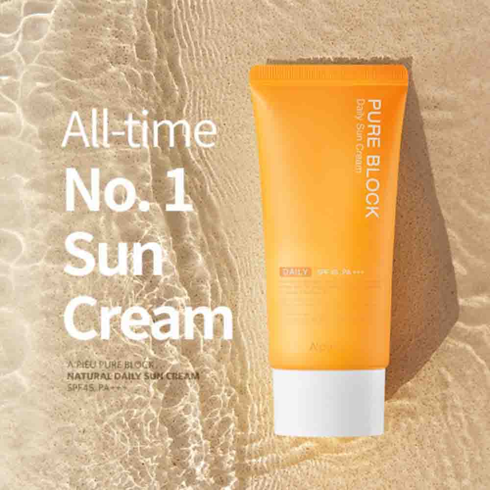 A'PIEU | Pure Block Daily Sun Cream Ex SPF50+ - 50 ml