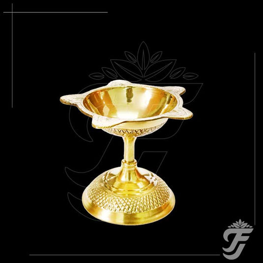 BRASS KUNDULU PANCHVAT-3 INCH product image 1