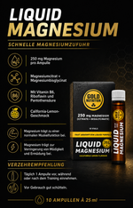 Liquid Magnesium - 25 ML - 10 Vials