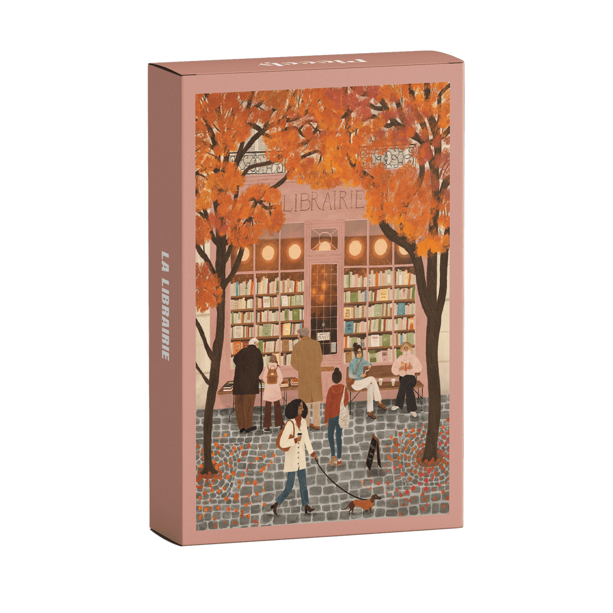 Piecely La Librairie Minipuzzle, 99 Teile Namma Markt