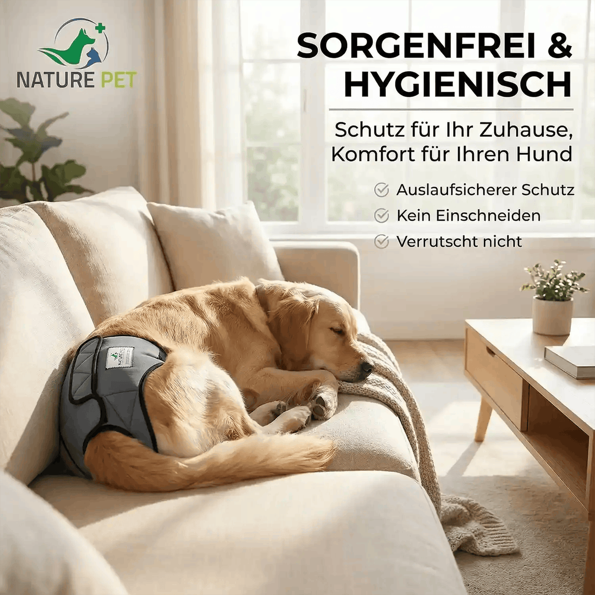 Läufigkeitshose für Hündinnen Namma Markt