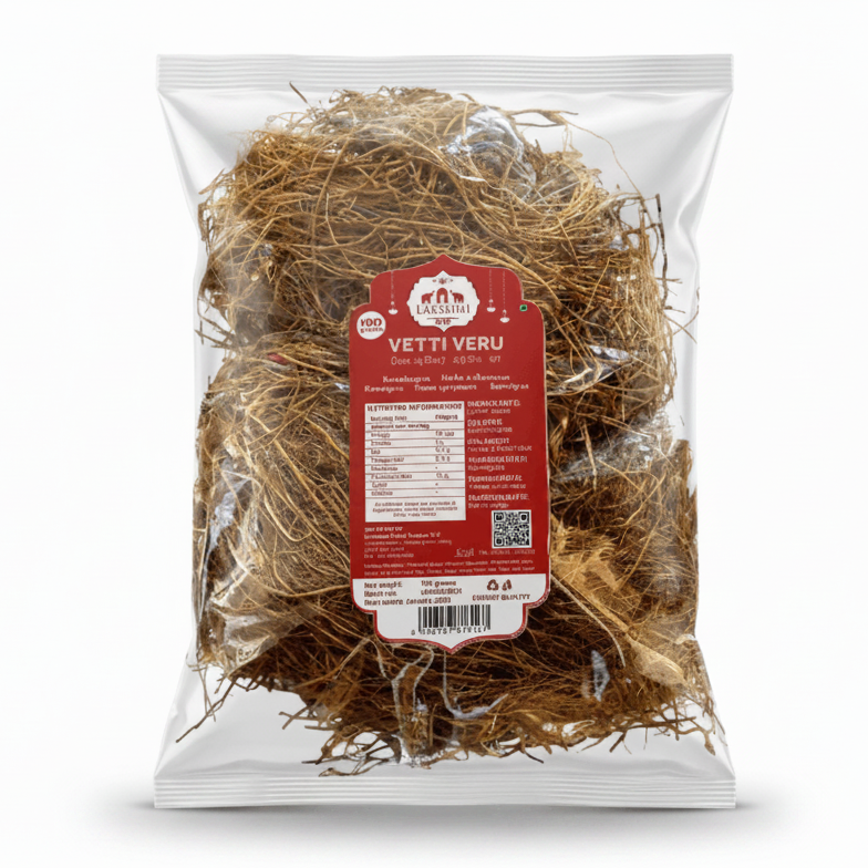 Lakshmi Vetti Veru (Vetiver Root) 100g Namma Markt