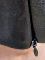 Leder Leggings Schwarz mit Reißverschlüssen - von SWEEWE