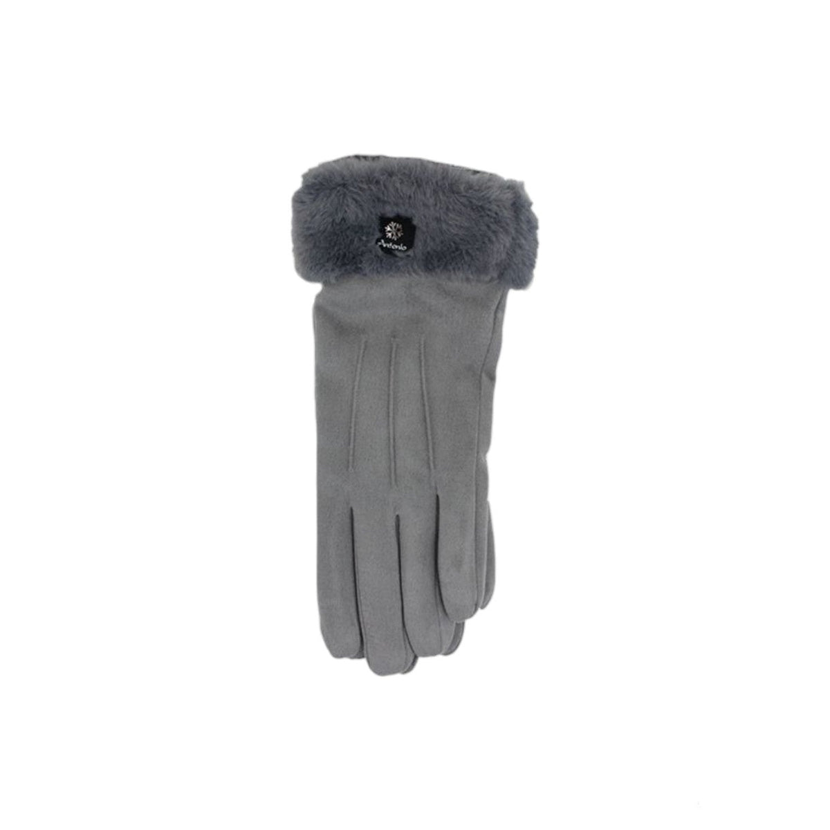 Winter Damen Handschuhe » Fingerhandschuhe mit Kunstpelz » Winterhandschuhe mit Smartphone Touch-Funktion