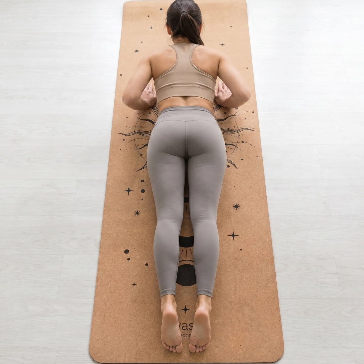 Leichte Kork Yogamatte: rutschfest, dämpfend & langlebig | Mandala