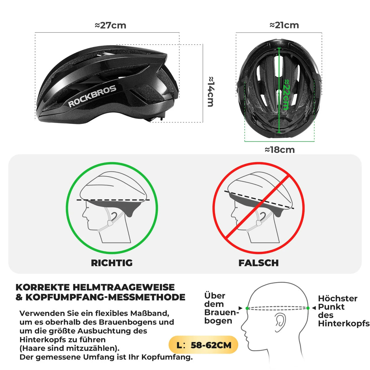Leichter Fahrradhelm LK-79