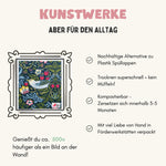 3x Art Spültücher bedruckt Set - William Morris Living Garden