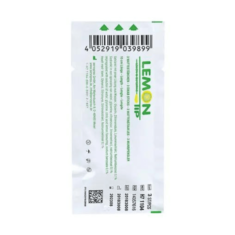 Lemon Tip Mundpflegestäbchen - 75 Stück | Packung (75 Stück)