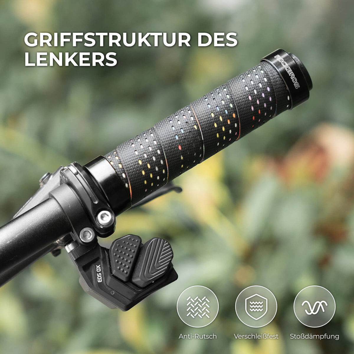 Lenkergriffe 22 mm Doppelverschluss
