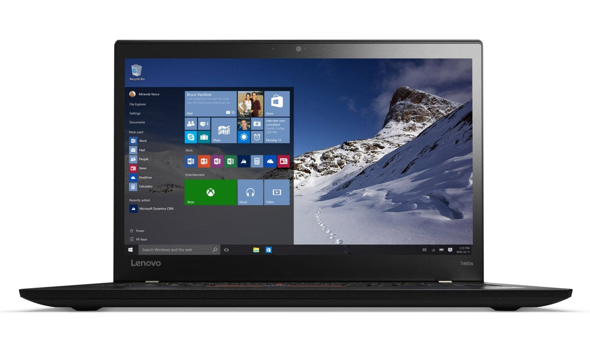 Lenovo ThinkPad T460s 14 Zoll 1920x1080 Full HD Core i5 256GB SSD 16GB Win 10 Pro
