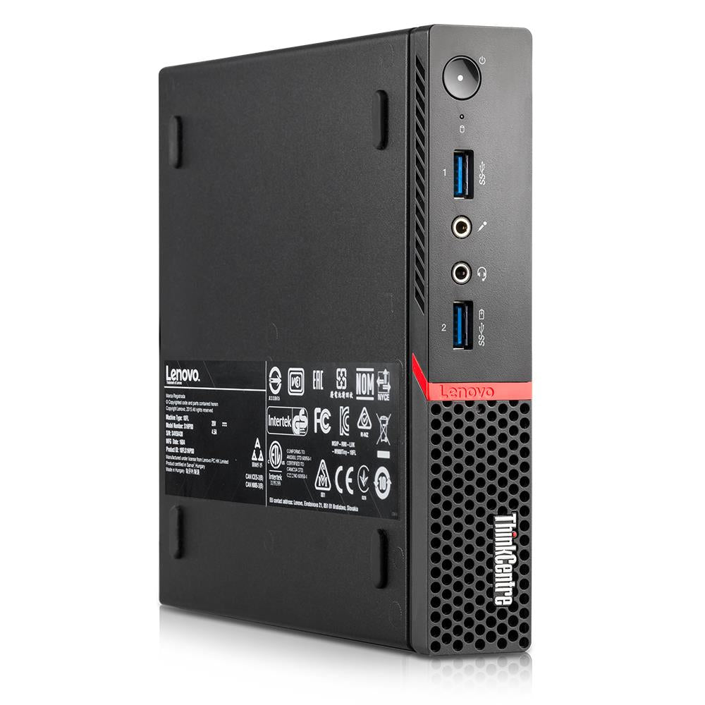 Lenovo ThinkCentre M710q Tiny USDT Intel Quad Core i5 256GB SSD 8GB Windows 10 Pro