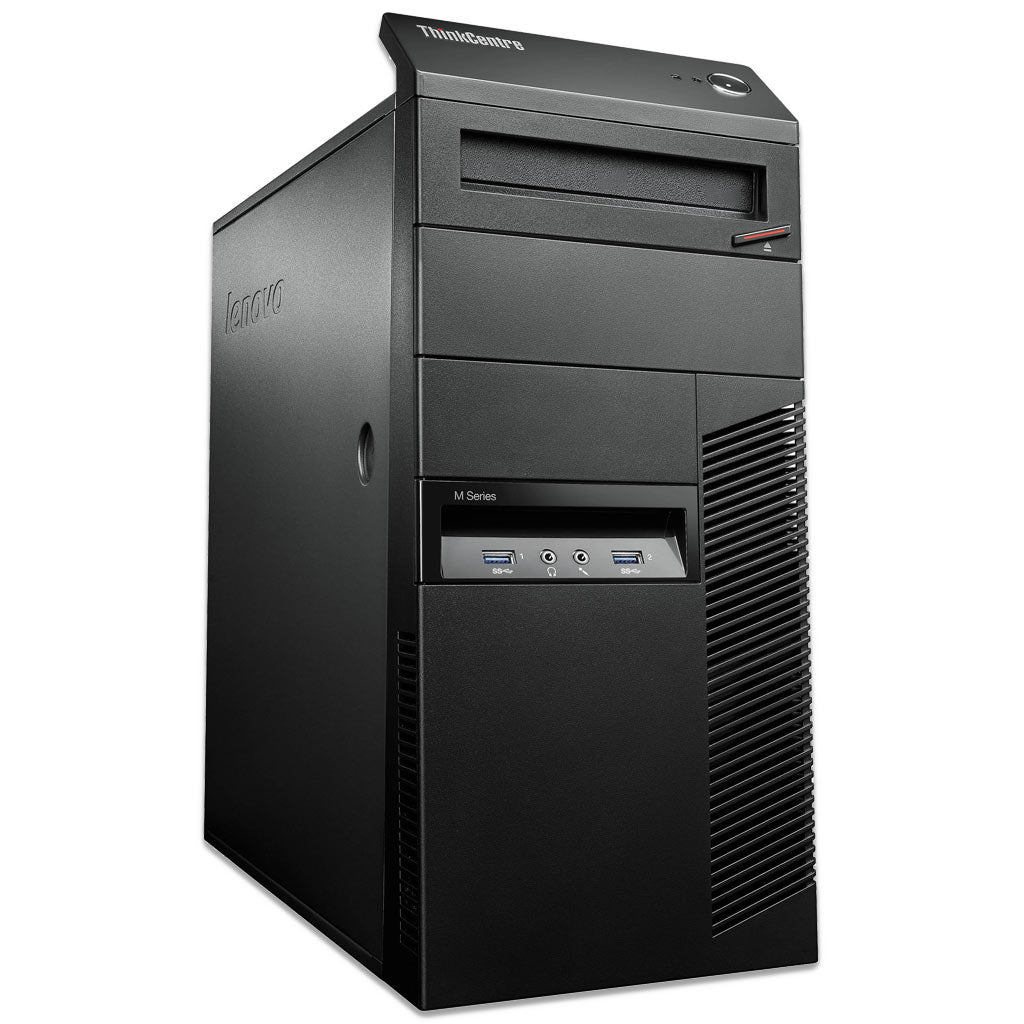 Lenovo ThinkCentre M93p MT Intel Quad Core i5 256GB SSD 8GB Windows 10 Pro DVD Brenner