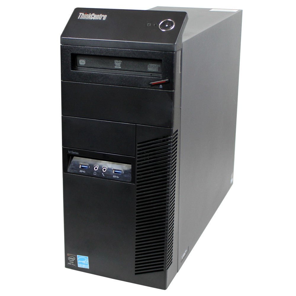 Lenovo ThinkCentre M93p MT Intel Quad Core i5 256GB SSD 8GB Windows 10 Pro DVD Brenner