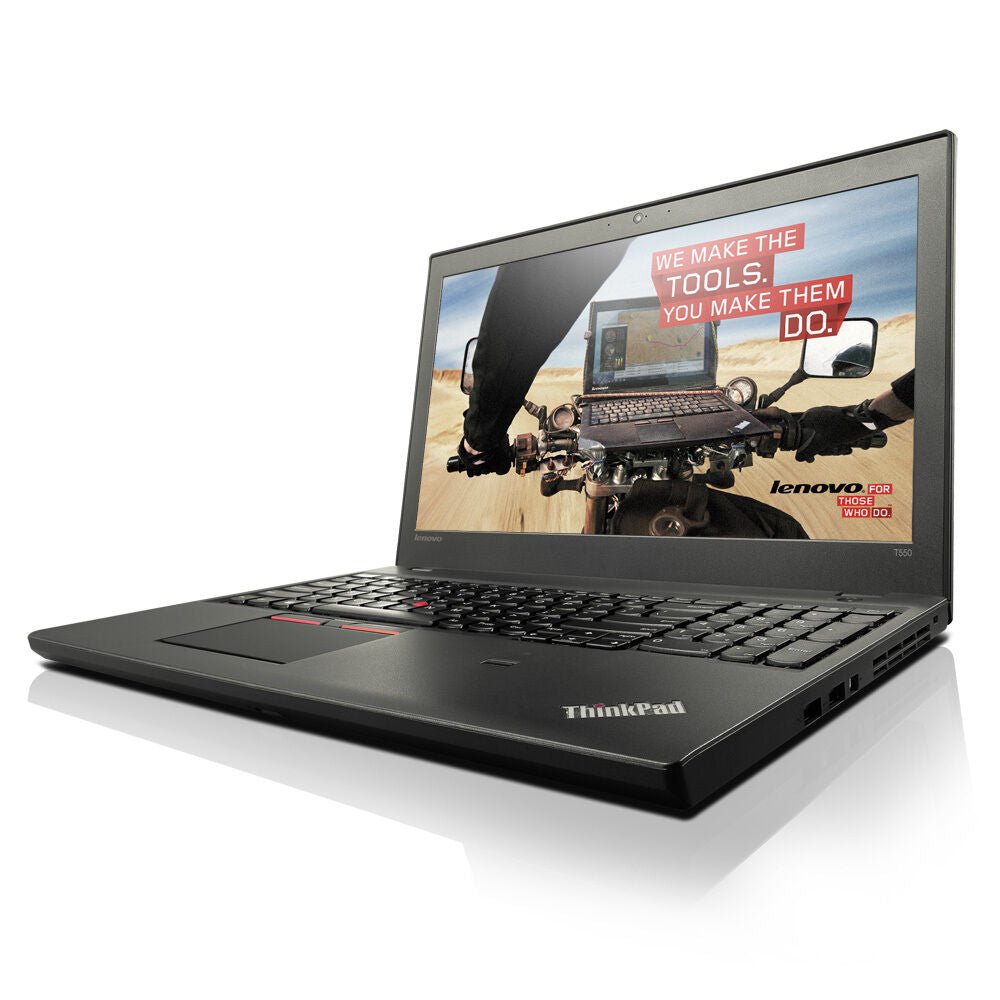 Lenovo ThinkPad T550 15,6 Zoll 1920x1080 Full HD Intel Core i5 256GB SSD 8GB Windows 10 Pro Webcam Tastaturbeleuchtung