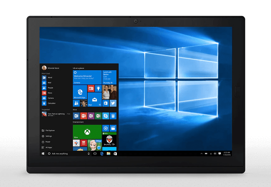 Lenovo ThinkPad X1 Tablet (2. Gen) 12 Zoll Touch Display Intel Core i5 256GB SSD 8GB Windows 10 LTE inkl. Tastatur