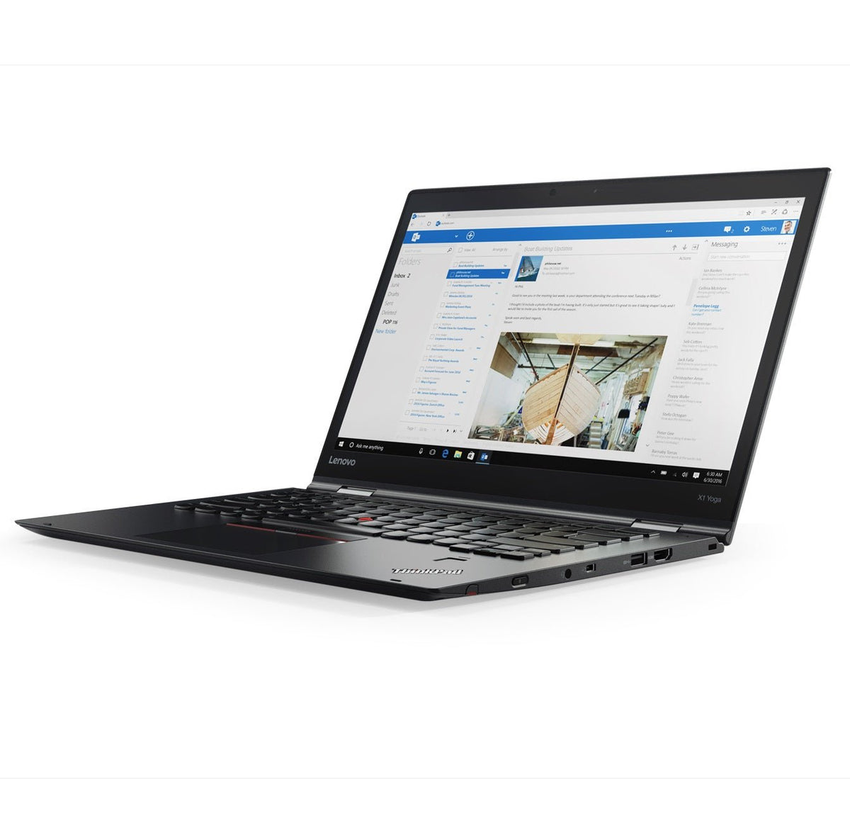 Lenovo ThinkPad X1 Yoga (2. Gen) Convertible Tablet 14 Zoll Touch Display Core i7 512GB SSD 16GB Win 10 LTE