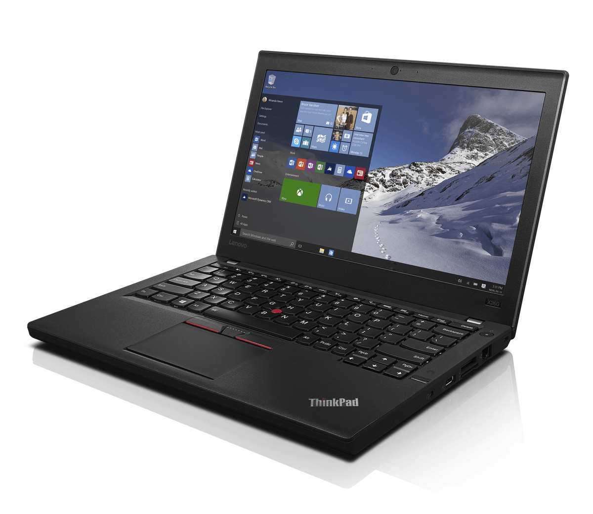 Lenovo ThinkPad X260 12,5 Zoll 1920x1080 Full HD Intel Core i5 512GB SSD 8GB Windows 10 Pro Webcam