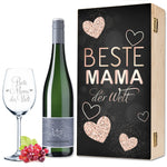Stölzle Lausitz Weinglas mit Gravur "Beste Mama der Welt"