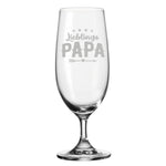 Stölzle Lausitz Bierglas mit Gravur "Lieblings Papa"