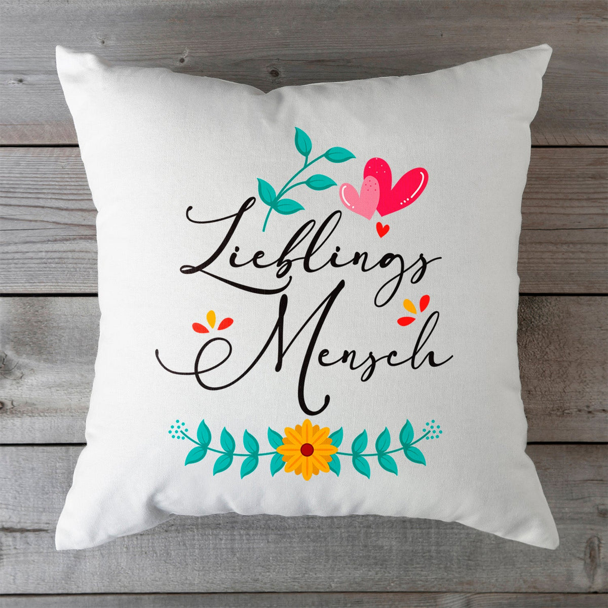 Kissen mit Spruch Lieblingsmensch