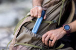LifeStraw Peak Personal (blue) Extraleichter und PET-Flaschen kompatibler Wasserfilter von LifeStraw