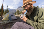 LifeStraw Peak Personal (blue) Extraleichter und PET-Flaschen kompatibler Wasserfilter von LifeStraw