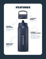LifeStraw Go Steel 700ml (thistle purple)