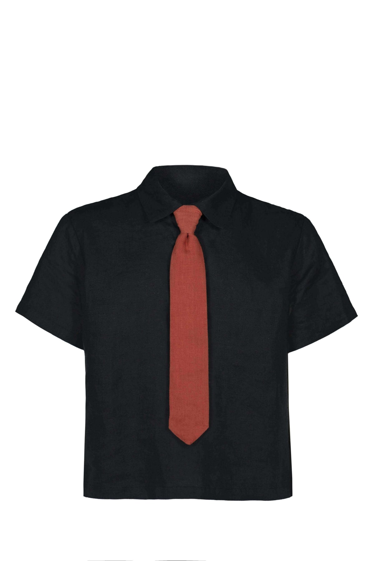 Linen Tie Shirt