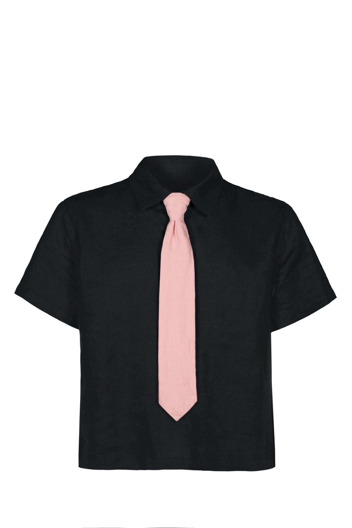 Linen Tie Shirt