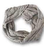 Loop Schal » Winter Damenschal » Strickschal » Damen Schal mit Strickmuster