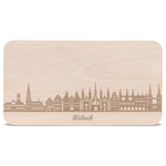 Frühstücksbrettchen Skyline Lübeck