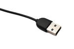 USB 2.0 Ladestation 100 cm Typ A Stecker für Honor GS 3i Watch Smartwach Kabel | System-S