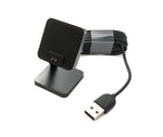 USB 2.0 Kabel 100 cm Ladestation für Xiaomi 8 Pro Watch & Redmi Band 2 Kabel in Schwarz | System-S