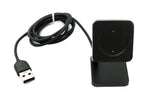 USB 2.0 Kabel 100 cm Ladestation für Amazfit Cheetah Pro Smartwatch Kabel in Schwarz | System-S