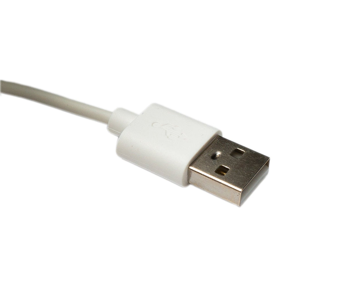 USB 2.0 Kabel 100 cm Ladekabel für Xiaomi 8 Pro Watch & Redmi Band 2 in Weiß | System-S
