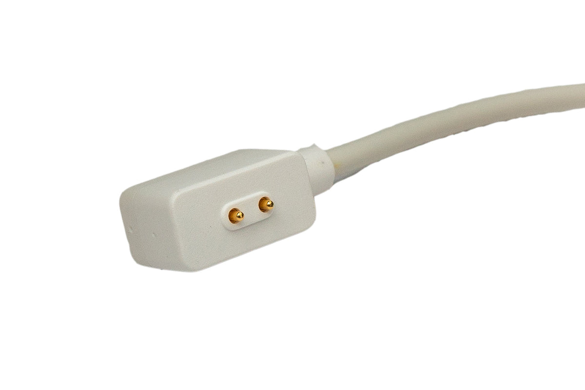 USB 2.0 Kabel 100 cm Ladekabel für Xiaomi 8 Pro Watch & Redmi Band 2 in Weiß | System-S