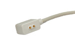 USB 2.0 Kabel 100 cm Ladekabel für Xiaomi 8 Pro Watch & Redmi Band 2 in Weiß | System-S