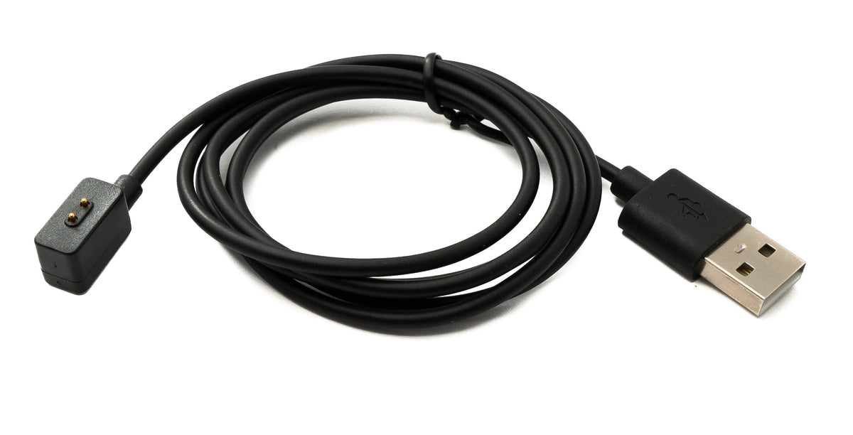 USB 2.0 Kabel 100 cm Ladekabel für Xiaomi 8 Pro Watch & Redmi Band 2 in Schwarz | System-S