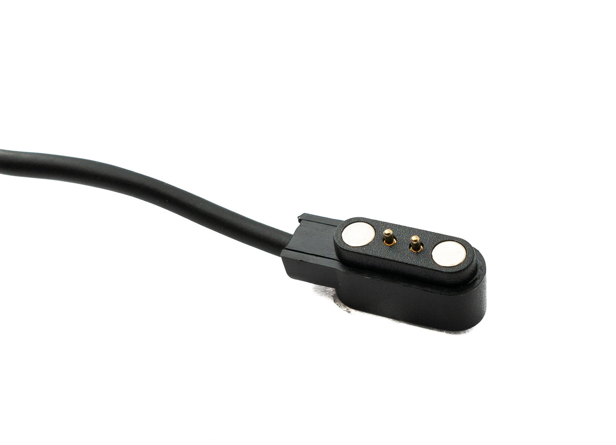 USB 2.0 Kabel 100 cm Ladekabel für Zeblaze Stratos 3 Smartwatch in Schwarz | System-S