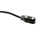 USB 2.0 Kabel 100 cm Ladekabel für Zeblaze Stratos 3 Smartwatch in Schwarz | System-S