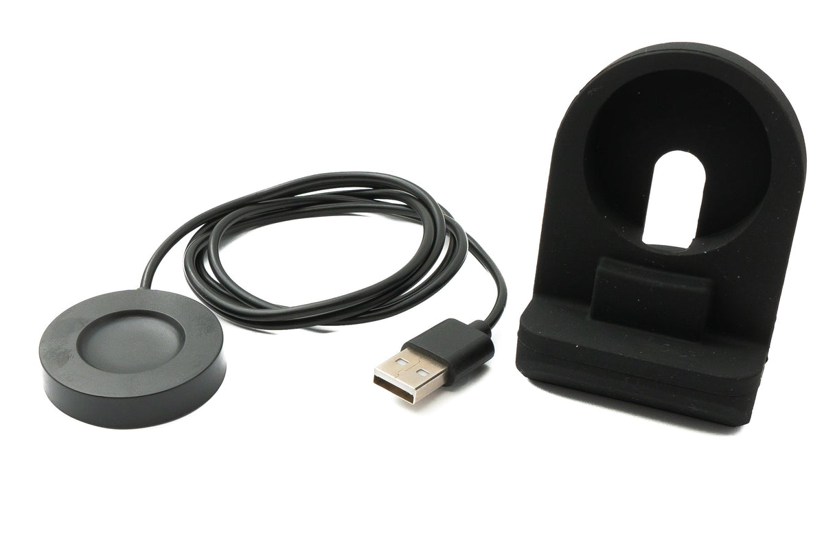 USB 2.0 Kabel 100 cm Ladestation für Xiaomi S1 Pro Smartwatch abnehmbar Schwarz | System-S