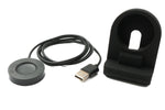 USB 2.0 Kabel 100 cm Ladestation für Xiaomi S1 Pro Smartwatch abnehmbar Schwarz | System-S