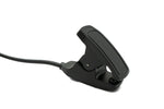 USB 2.0 Kabel 100 cm Ladekabel Klemme für Garmin Descent MK3 MK3i Smartwatch in Schwarz | System-S