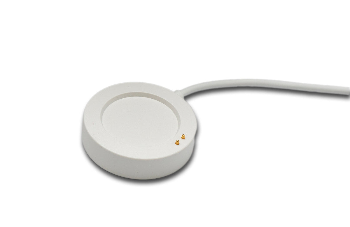 USB 2.0 Kabel 100 cm Ladestation für XiaoMi Watch S3 Smartwatch in Weiß | System-S