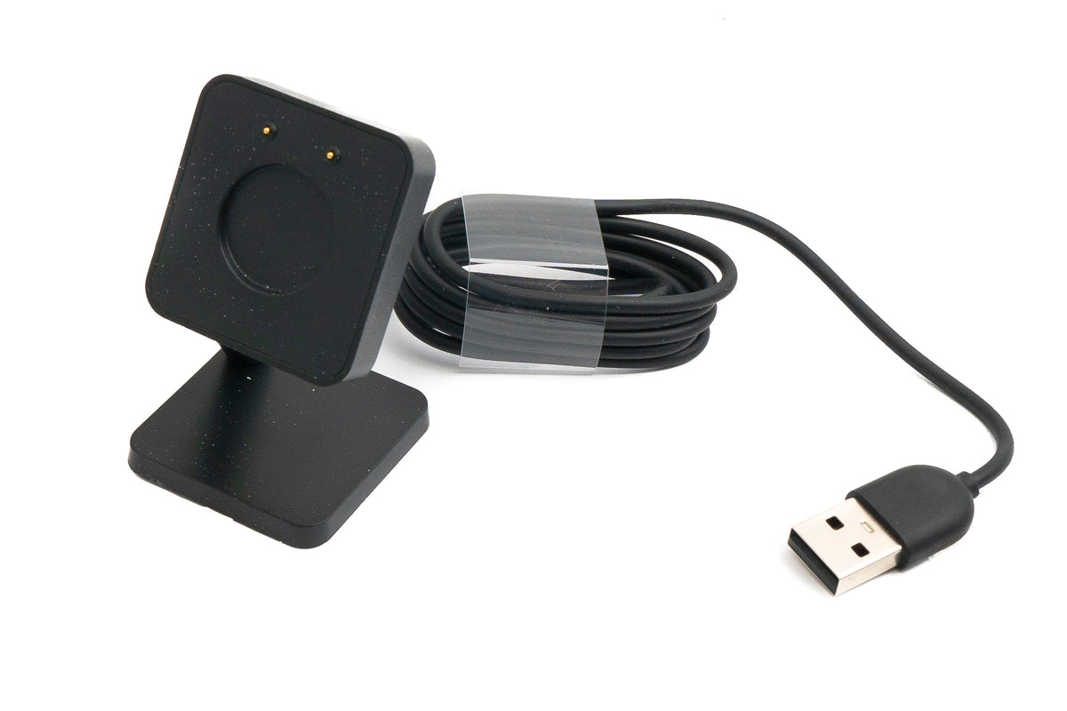 USB 2.0 Kabel 100 cm Ladestation für Honor Band 9 Smartwatch in Schwarz | System-S