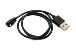 USB 2.0 Kabel 50 cm Ladekabel für Haylou Watch S8 Smartwatch in Schwarz | System-S