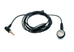 Mono In Ear Kopfhörer 120 cm AUX Klinke TRRS 3,5 mm Stecker Winkel Mikrofon | System-S